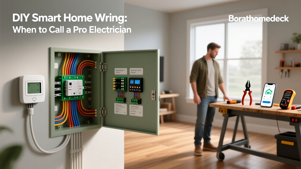 DIY Smart Home Wiring: When to Call a Pro Electrician