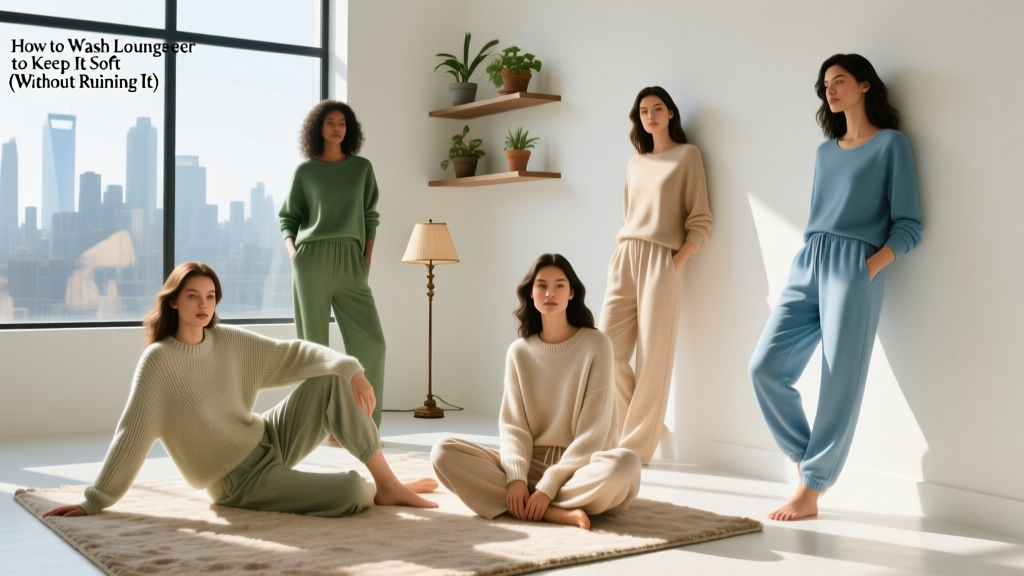 How to Wash Loungewear to Keep It Soft (Without Ruining It)