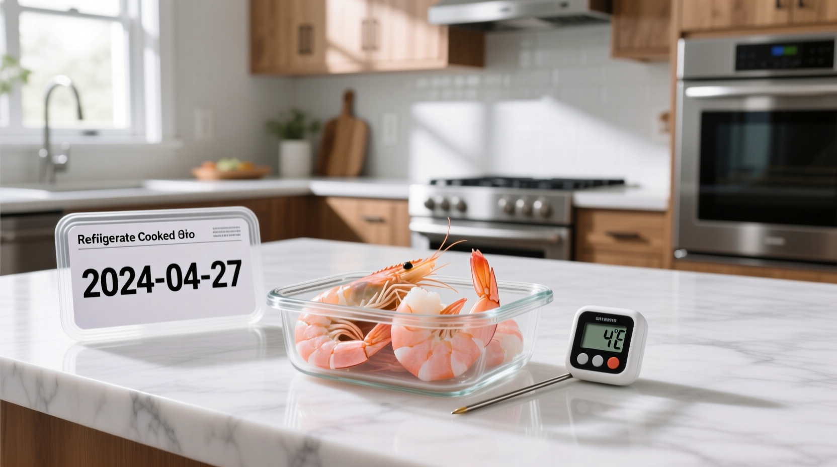 how long can you refrigerate cooked shrimp