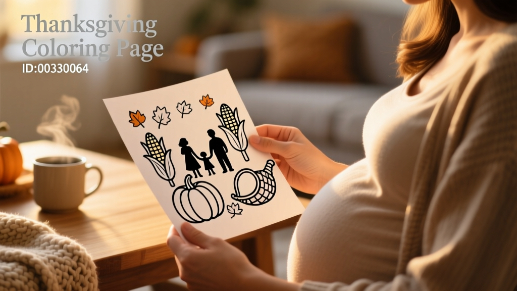 Thanksgiving Coloring Pages_00330064: Evidence-Based Benefits for Prenatal Well-Being and Family Connection