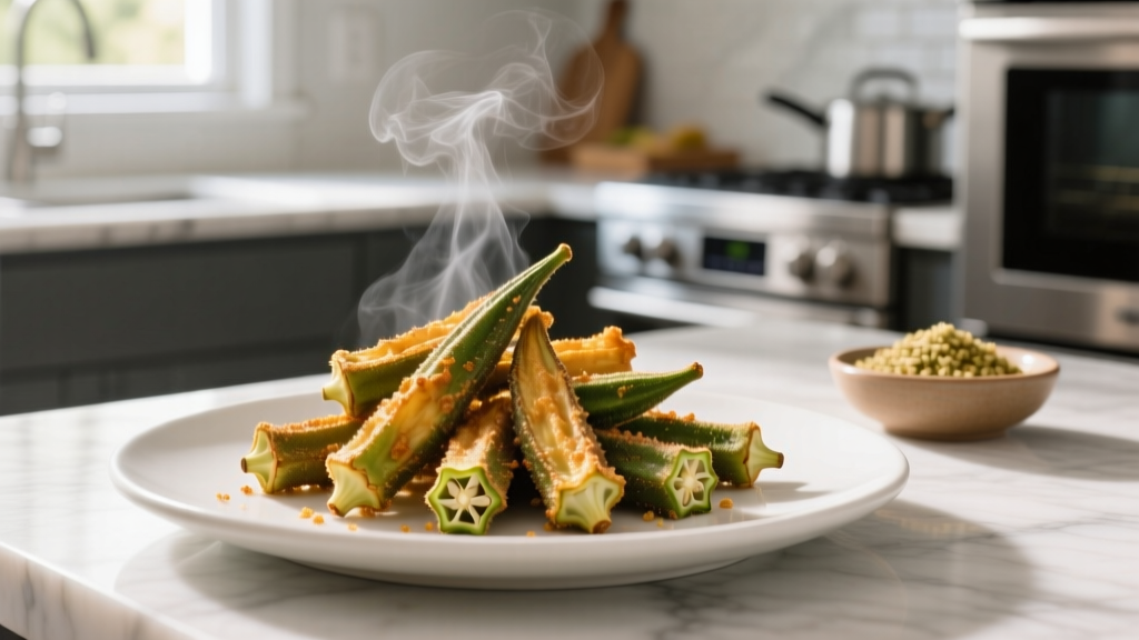 How to Cook Okra in an Air Fryer (Crispy & Oil-Free!)