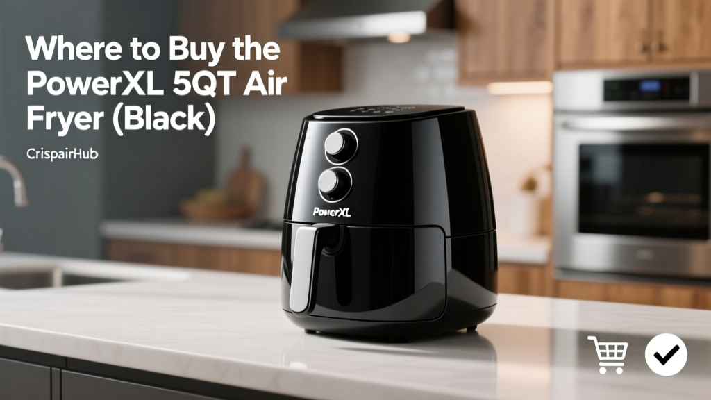 Buy PowerXL 5QT Air Fryer (Black) – Best Prices
