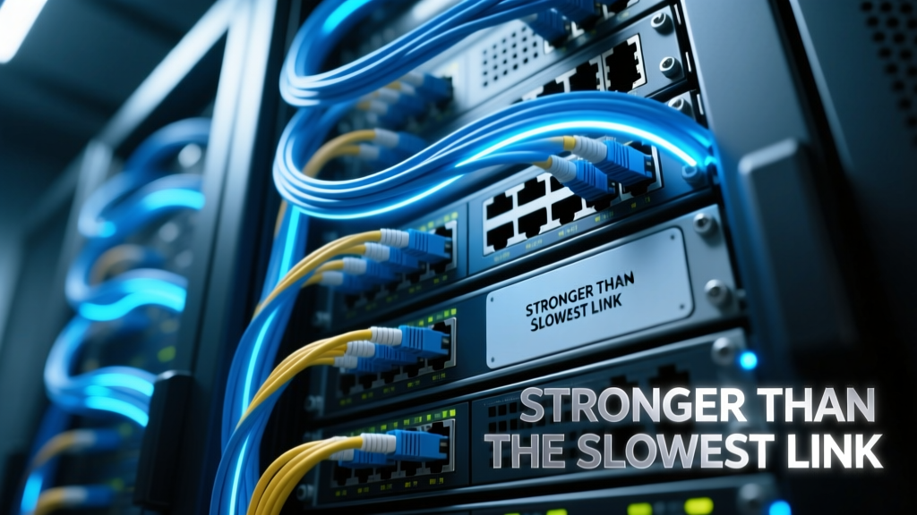 Stronger Than The Slowest Link: How Modern Telecom Networks Defy the Bottleneck Principle
