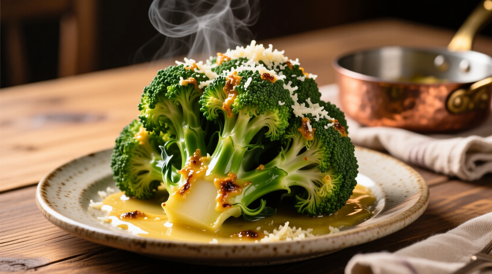 Perfect Broccoli with Garlic and Parmesan Recipe in 15 Minutes