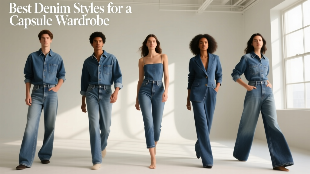 Best Denim Styles for a Capsule Wardrobe