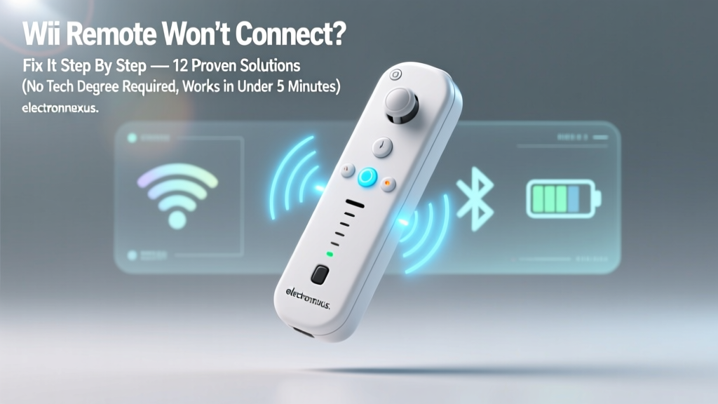 Wii Remote Won’t Connect? Fix It Step By Step — 12 Proven Solutions (No Tech Degree Required, Works in Under 5 Minutes)
