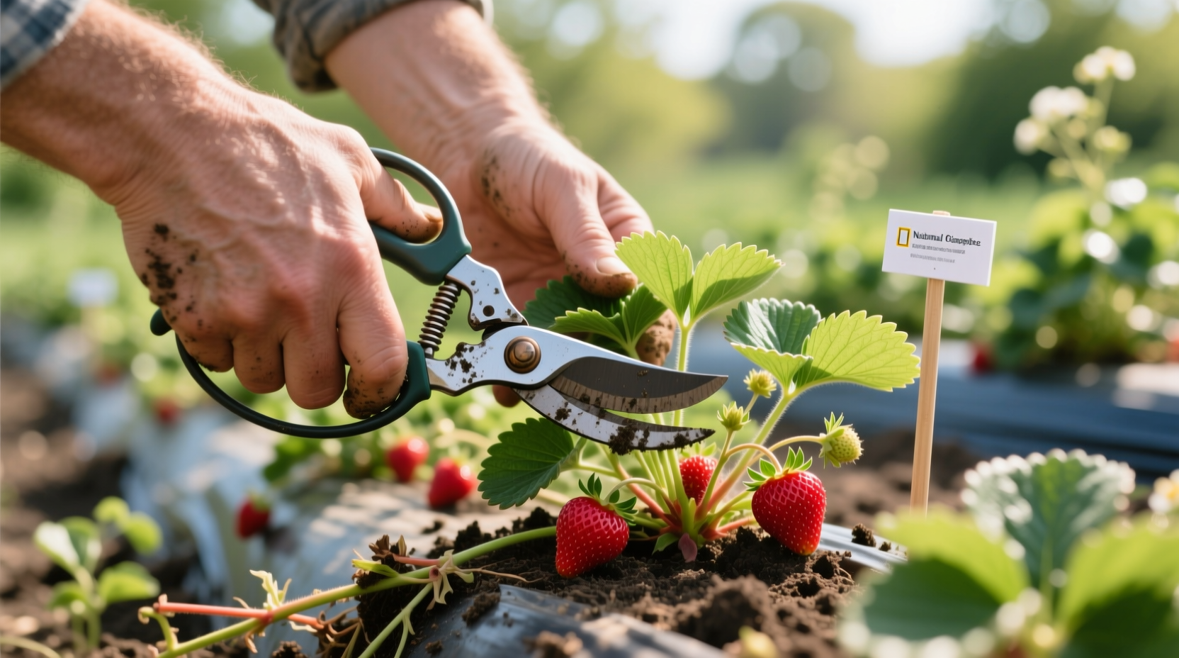 when and how to prune strawberries like a pro