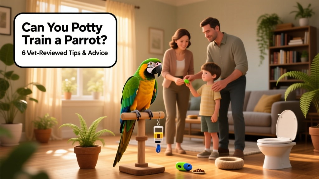 Can You Potty Train a Parrot? 6 Vet-Reviewed Tips & Advice
