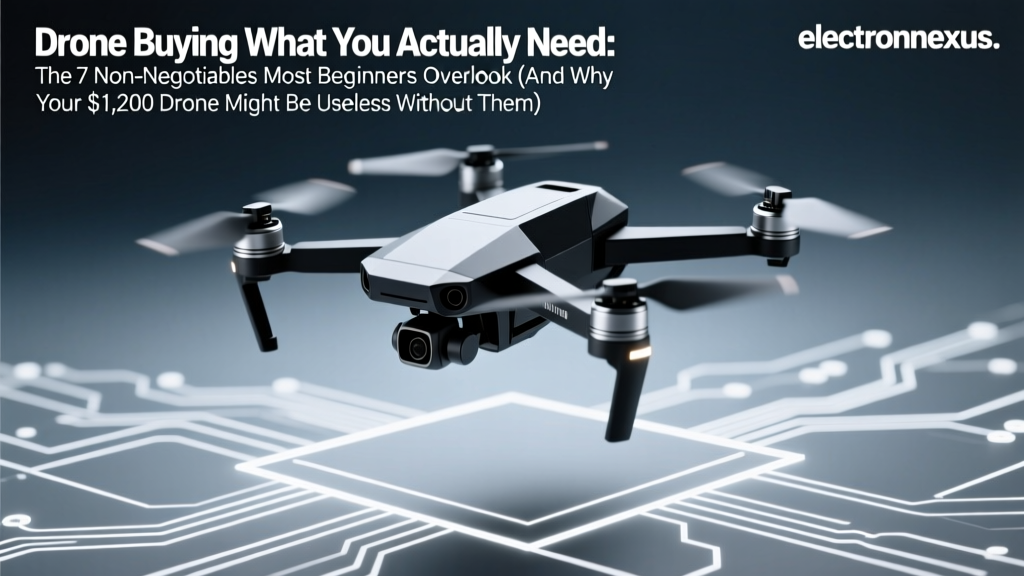 Drone Buying What You Actually Need: The 7 Non-Negotiables Most Beginners Overlook (And Why Your $1,200 Drone Might Be Useless Without Them)