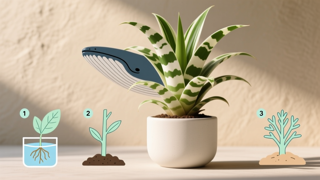 Whale Fin Plant Propagation: 3 Foolproof Methods