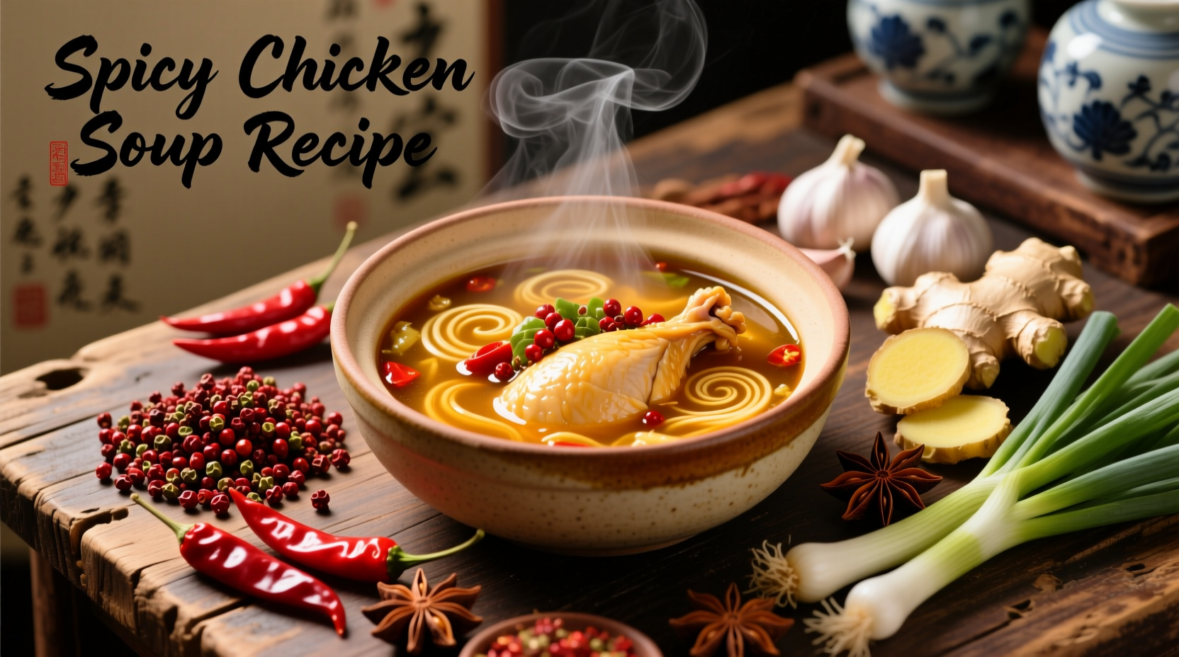 how to craft the ideal spicy chicken soup blend