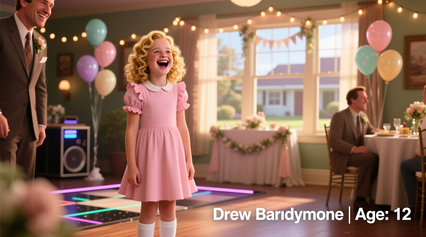 how old was drew barrymore in the wedding singer