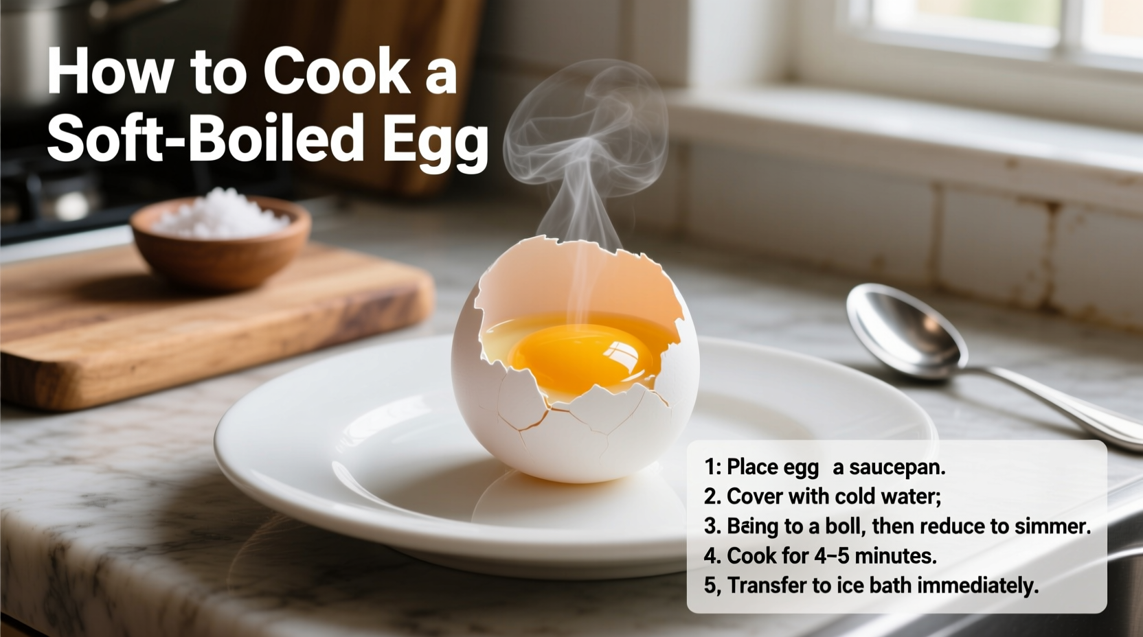 how to cook a soft boil egg