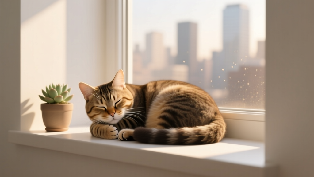 Is sleeping a cat behavior? Yes