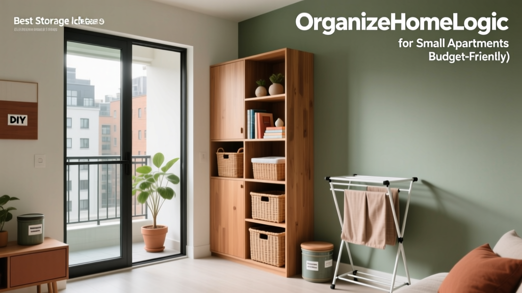 Small Apartment Storage Ideas (Budget-Friendly)