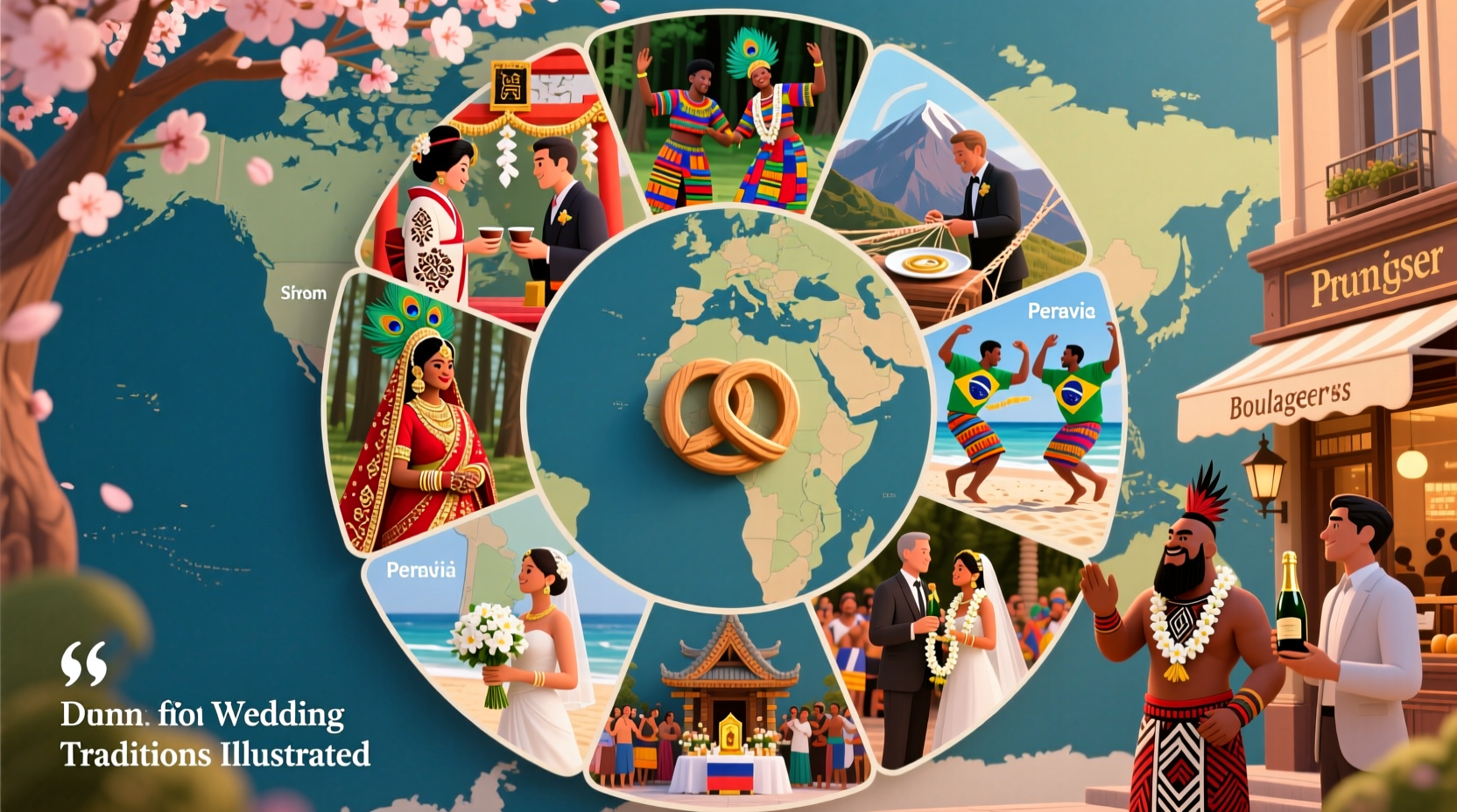 what are wedding traditions around the world