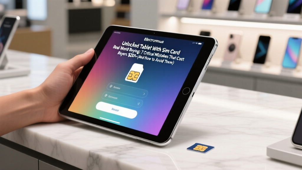 Unlocked Tablet With Sim Card Real World Buying: 7 Critical Mistakes That Cost Buyers $200+ (And How to Avoid Them)