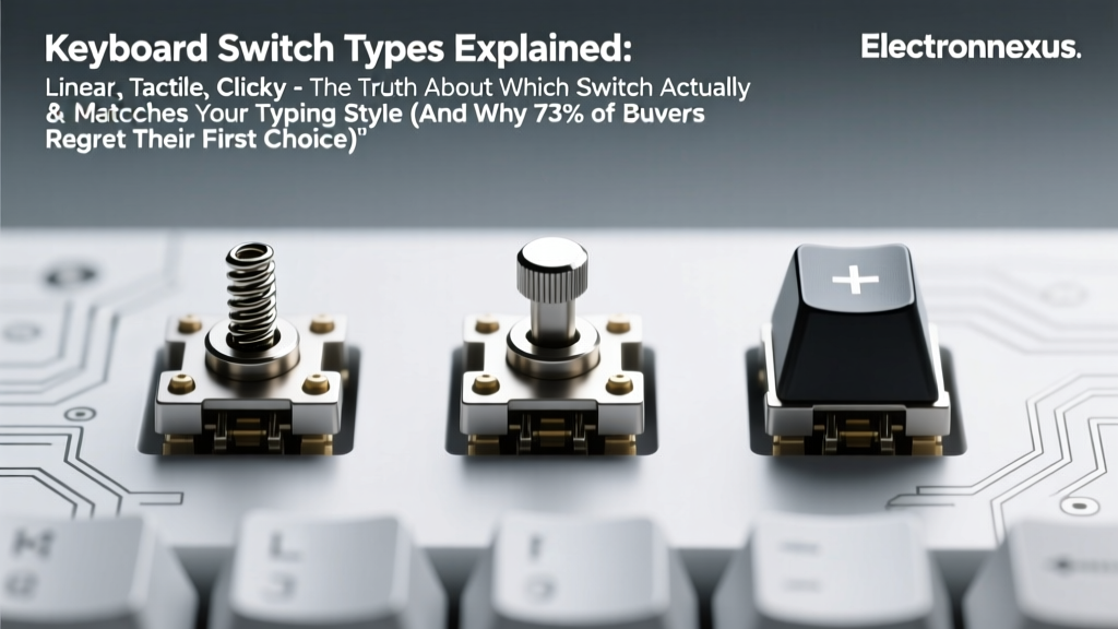 Keyboard Switch Types Explained Linear Tactile Clicky: The Truth About Which Switch Actually Matches Your Typing Style (And Why 73% of Buyers Regret Their First Choice)