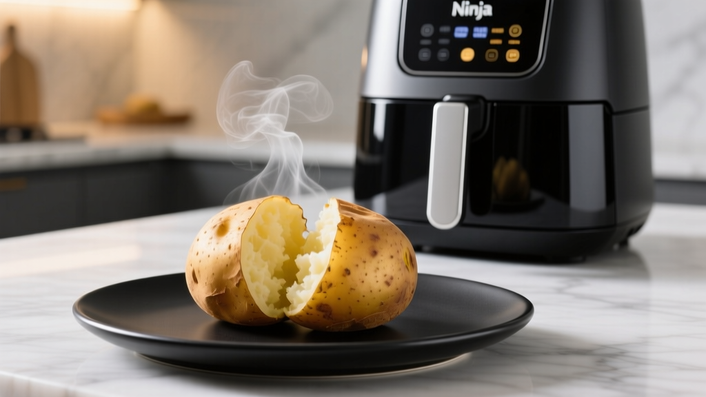 Jacket Potatoes in Ninja Dual Zone Air Fryer: Time & Crisp