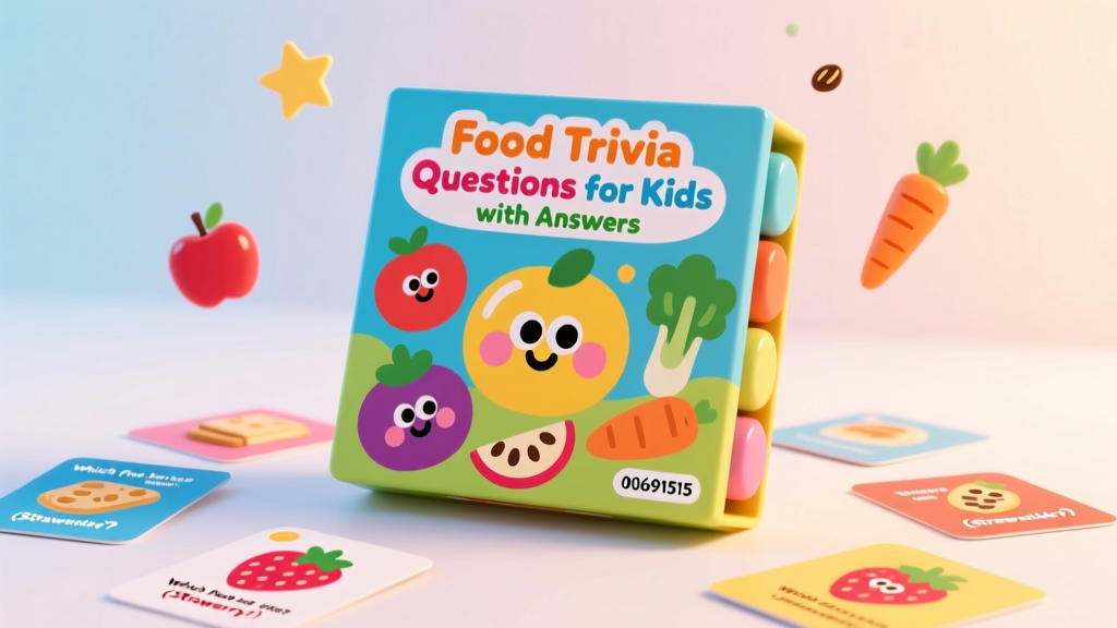 Food Trivia Questions for Kids With Answers: Fun, Fact-Based Learning for Ages 6–12