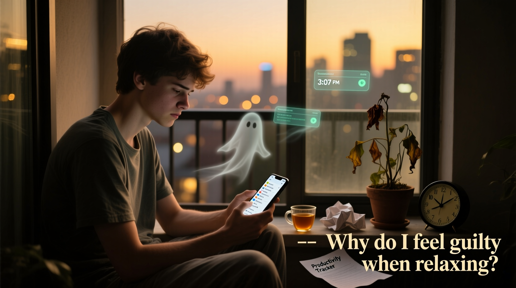 why do i feel guilty when relaxing toxic productivity signs and fixes
