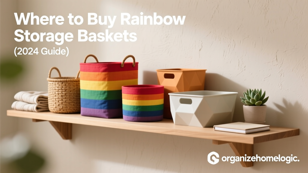 Where to Buy Rainbow Storage Baskets (2024 Guide)