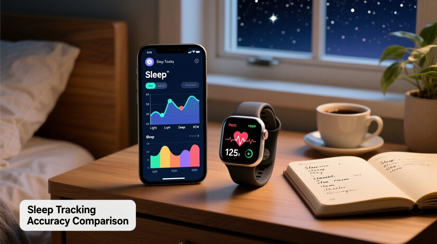 sleep tracking apps how accurate are they compared to wearable devices