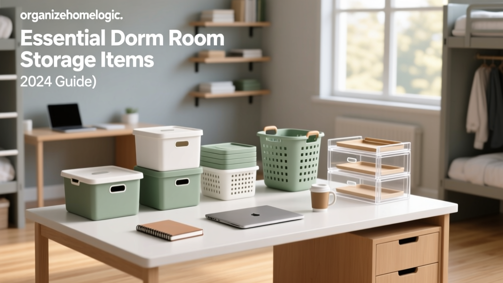 Essential Dorm Room Storage Items (2024 Guide)