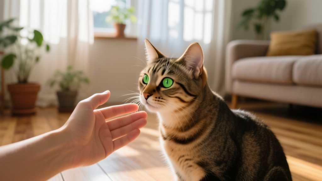 How to get a cat’s attention safely and on their terms