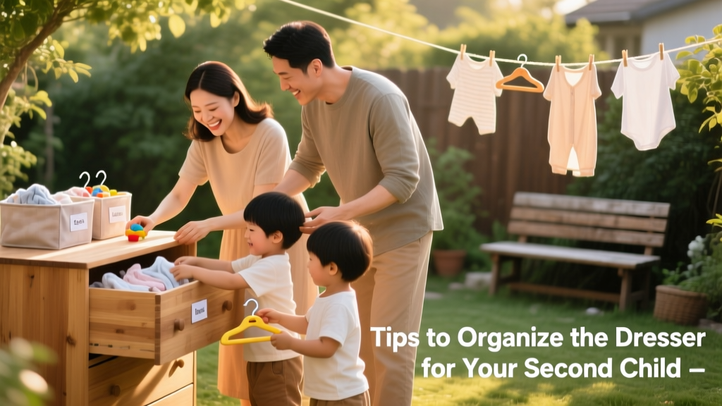 Practical, Evidence-Informed Tips to Organize the Dresser for Your Second Child (Video Companion Guide)