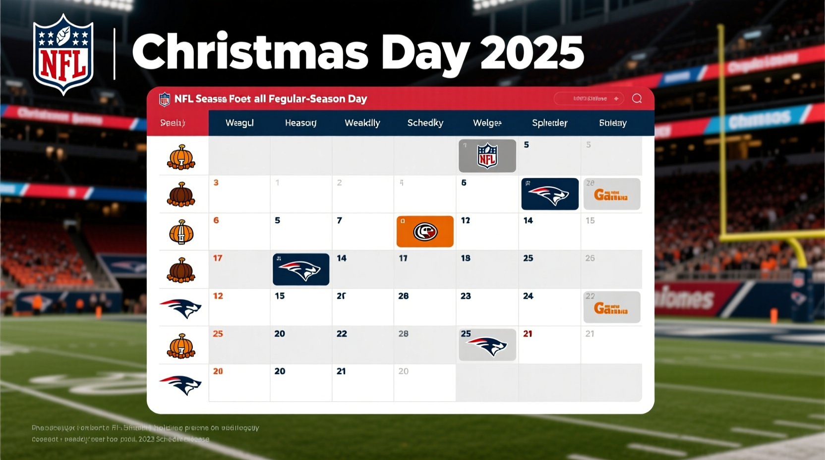 are there any nfl games on christmas day