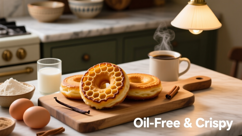 Air Fryer Pancake Donuts: Crispy, Light & Oil-Free