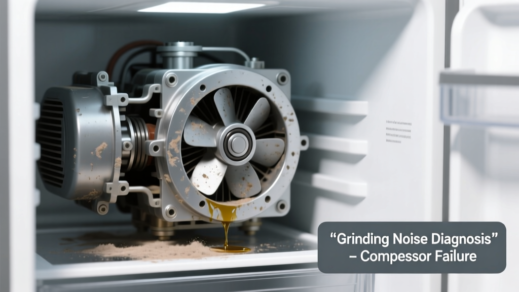 Freezer Not Freezing & Making Grinding Noise: Quick Diagnosis