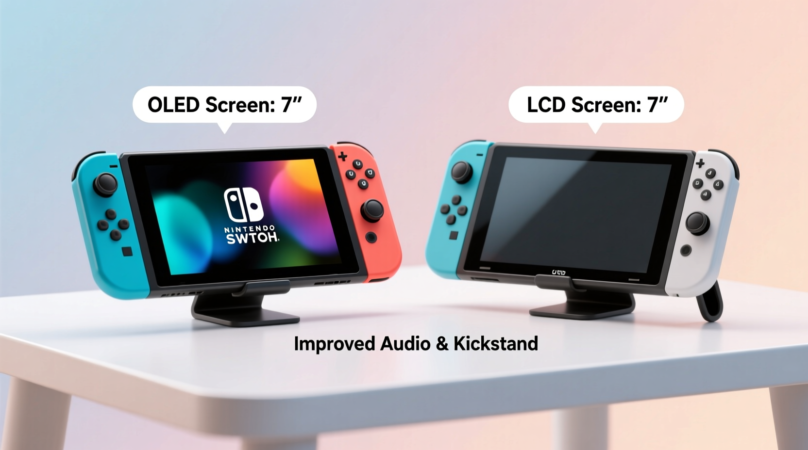 nintendo switch oled vs base model is the screen upgrade worth it