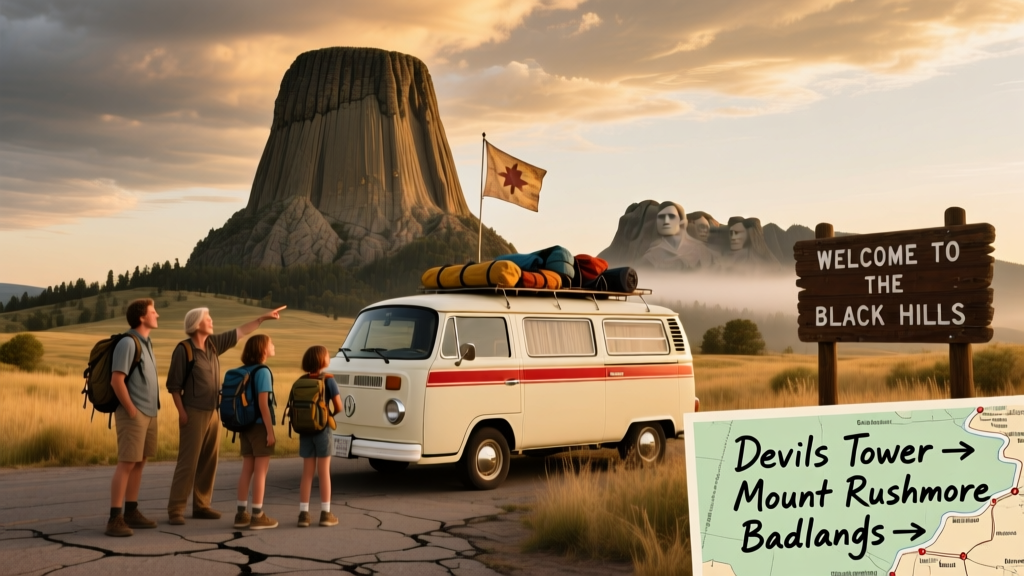 Yellowstone, Devils Tower & Mount Rushmore: A 7-Day Scenic Road Trip Itinerary