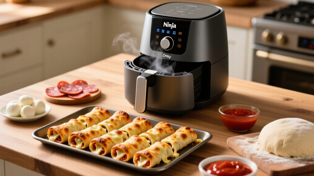 How to Air Fry Pizza Rolls in a Ninja (Crispy Every Time!)