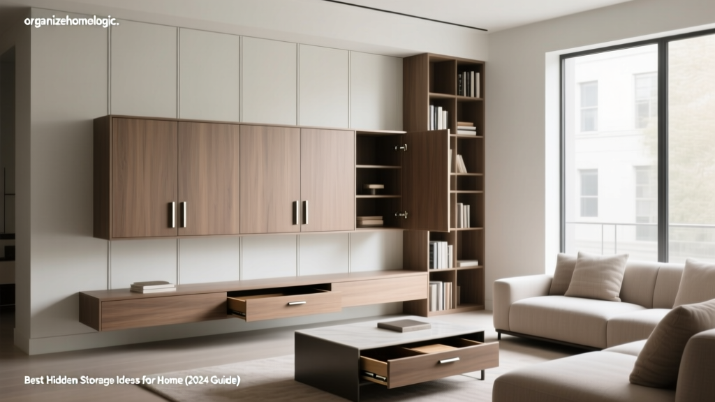 Best Hidden Storage Ideas for Home (2024 Guide)