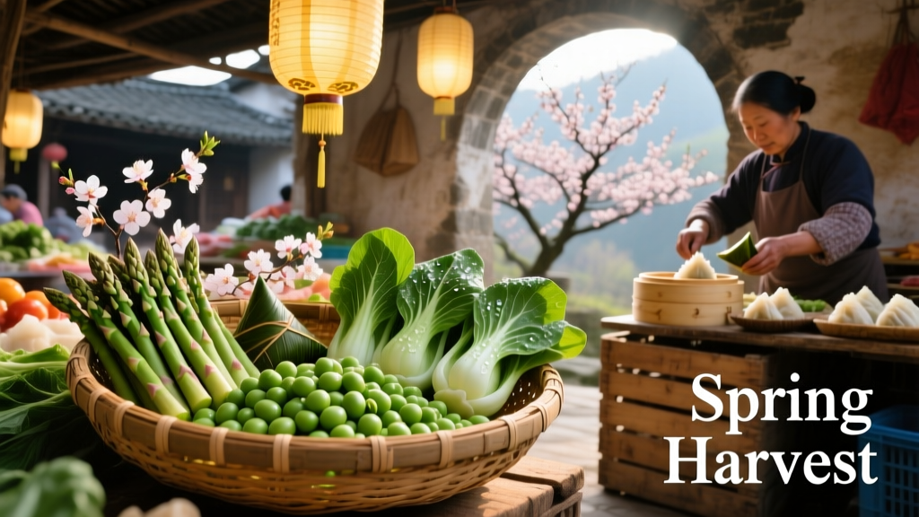 Spring on the Plate: Seasonal Eating, Global Rituals, and Culinary Renewal