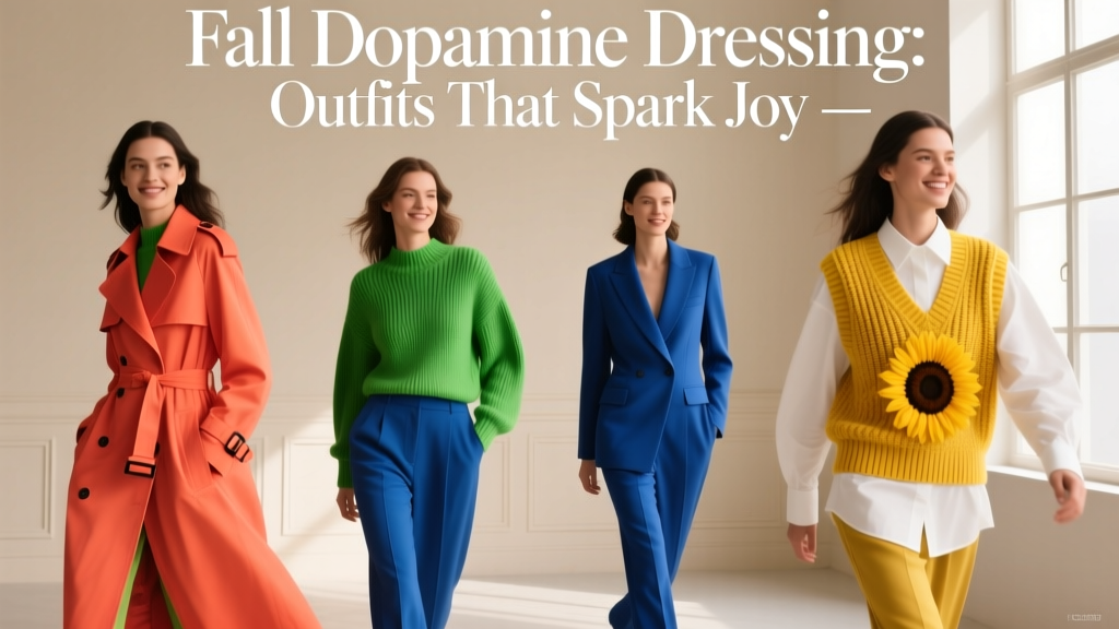 Fall Dopamine Dressing: Outfits That Spark Joy