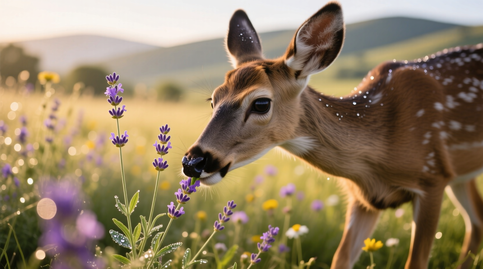 does deer eat lavender plants