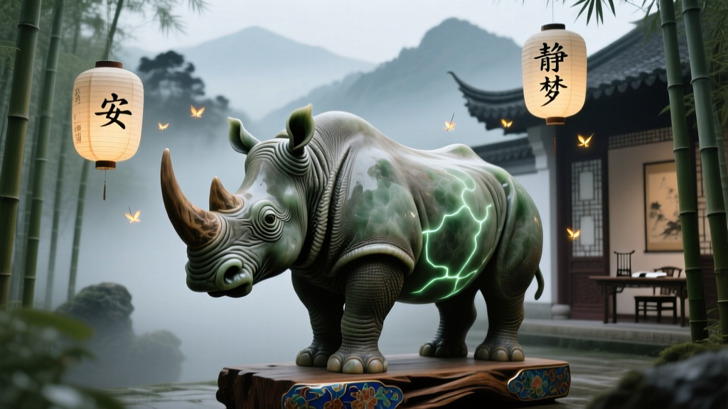 Rhino in Chinese: Cultural Dream Symbolism