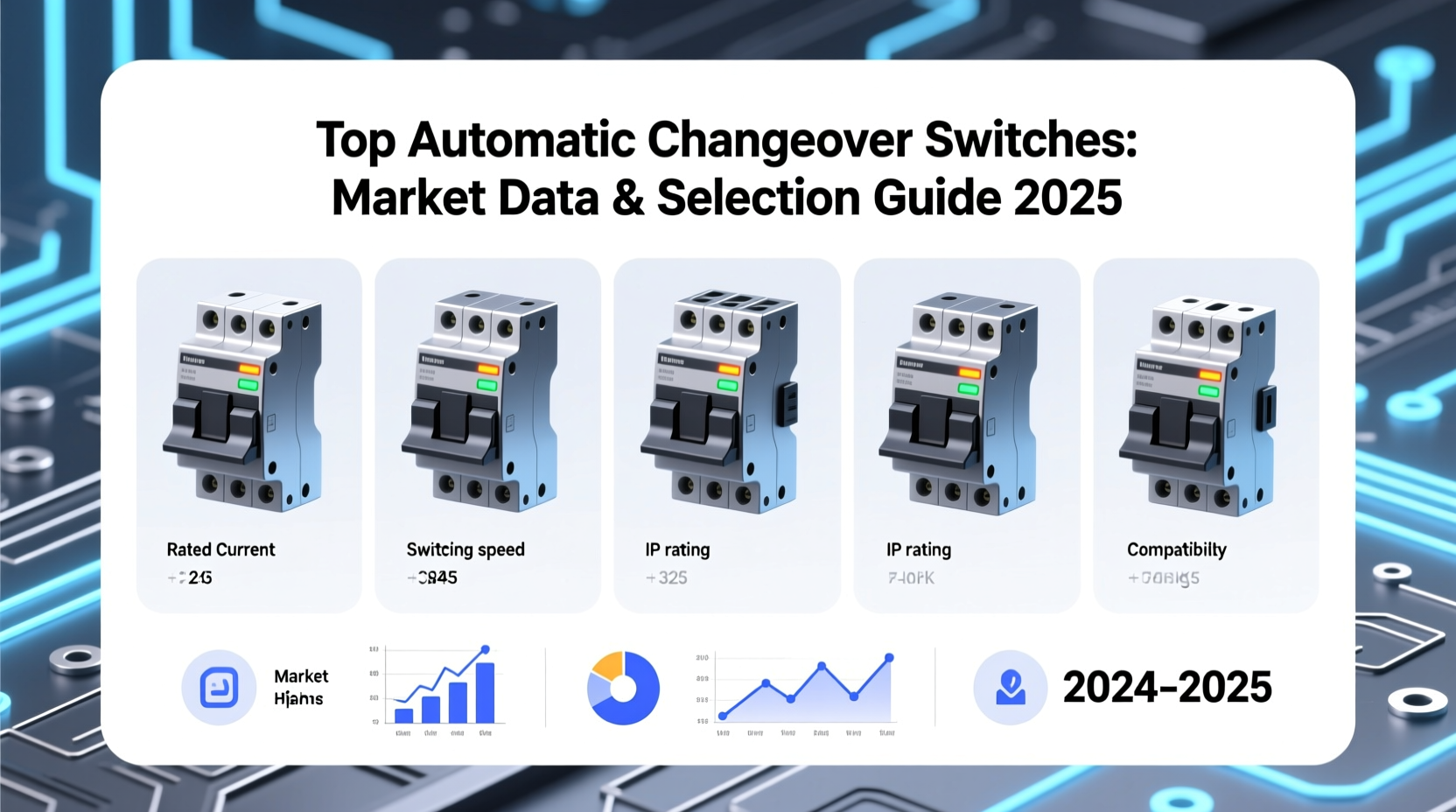 best selling automatic changeover switch