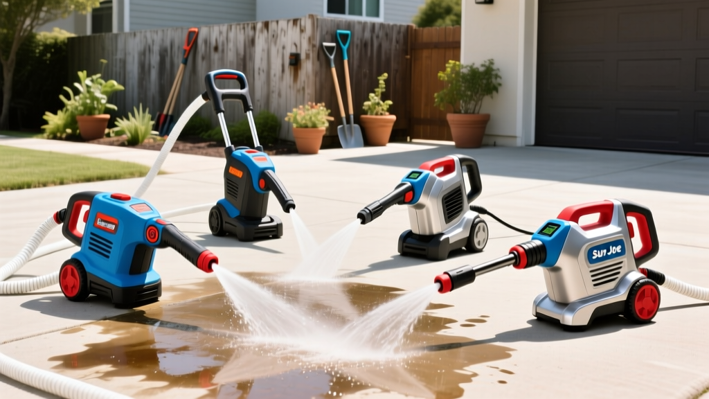 Best Sun Joe Electric Pressure Washer Models Tested 2026