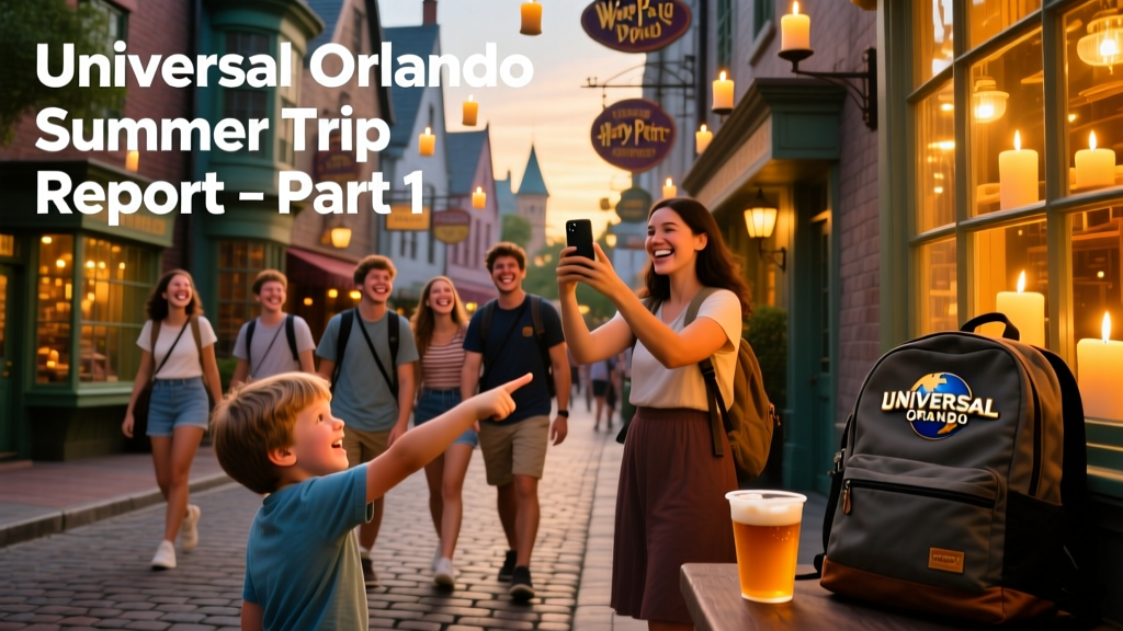 Universal Orlando Summer Trip Report Part 1: Heat, Hydration, and Hyper-Realism at Islands of Adventure and Universal Studios Florida