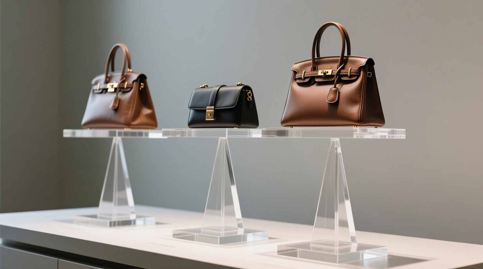 closet organization tips acrylic vs cork for handbags