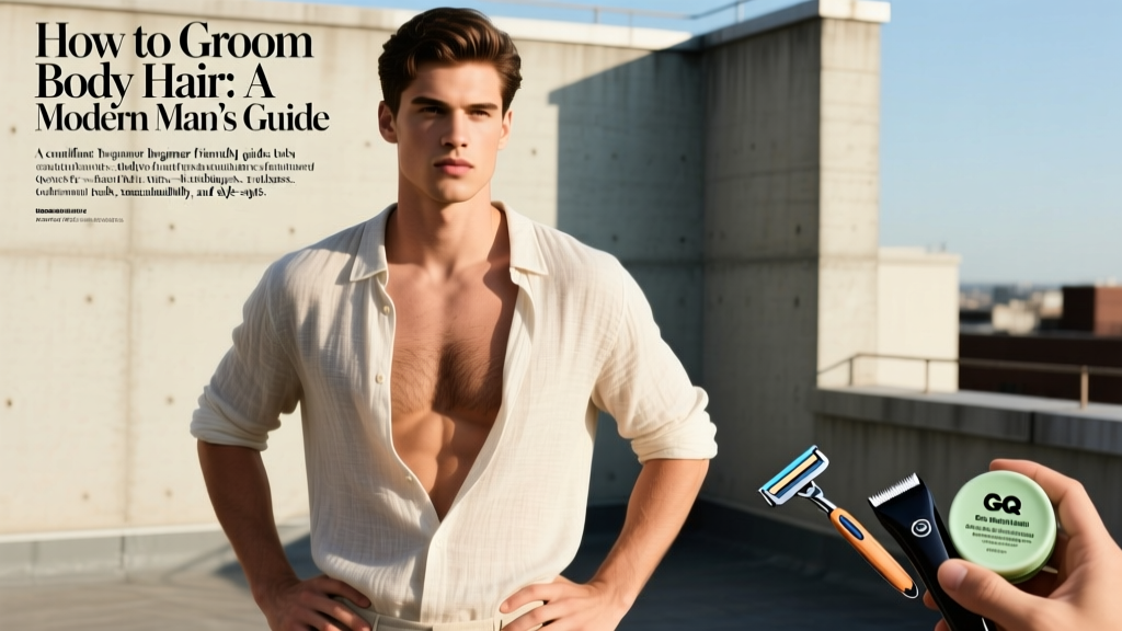 How to Groom Body Hair: A Modern Man’s Guide