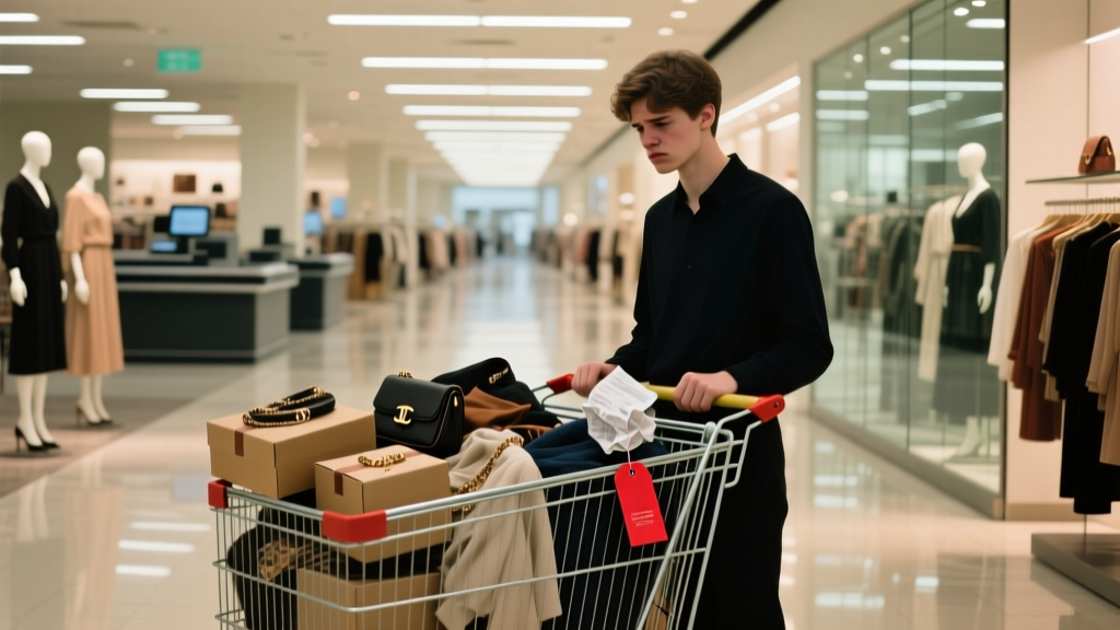 Shopping Feeling Guilt: Emotional Dream Meaning