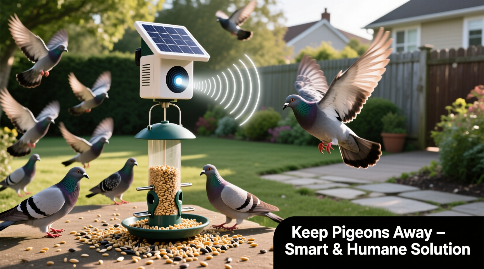 How to Keep Pigeons Away from Bird Feeders Effectively