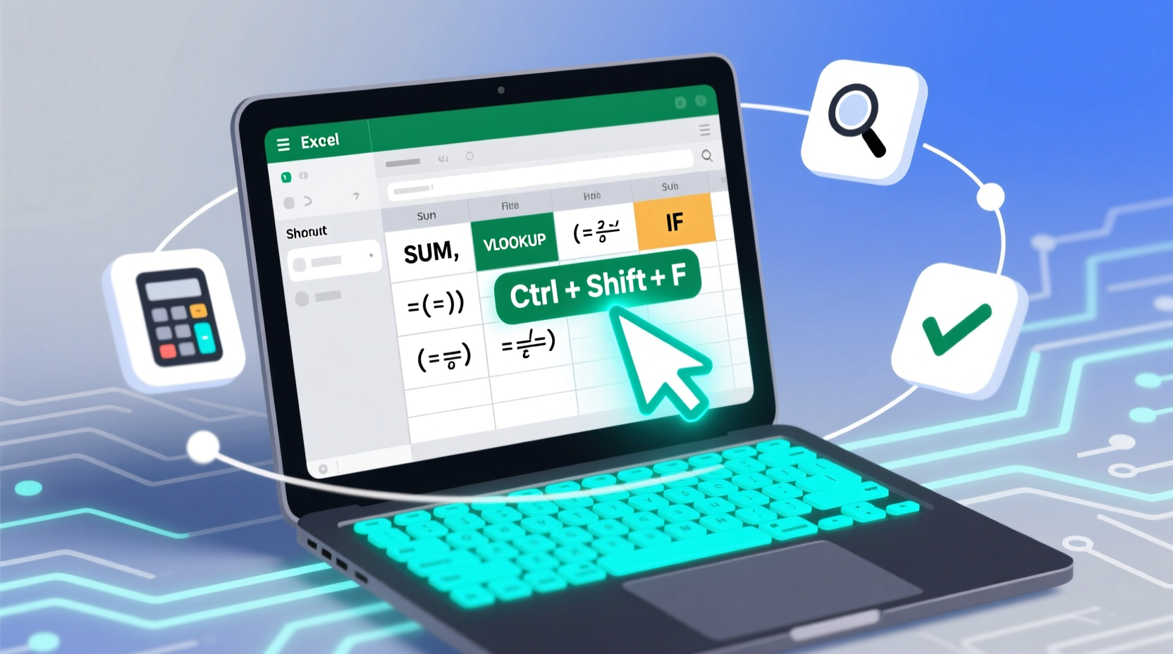 quickly see all the formulas in excel with this shortcu