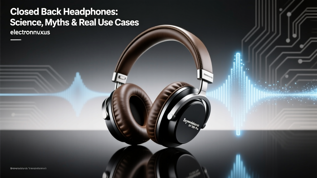 Closed Back Headphones: Science, Myths & Real Use Cases